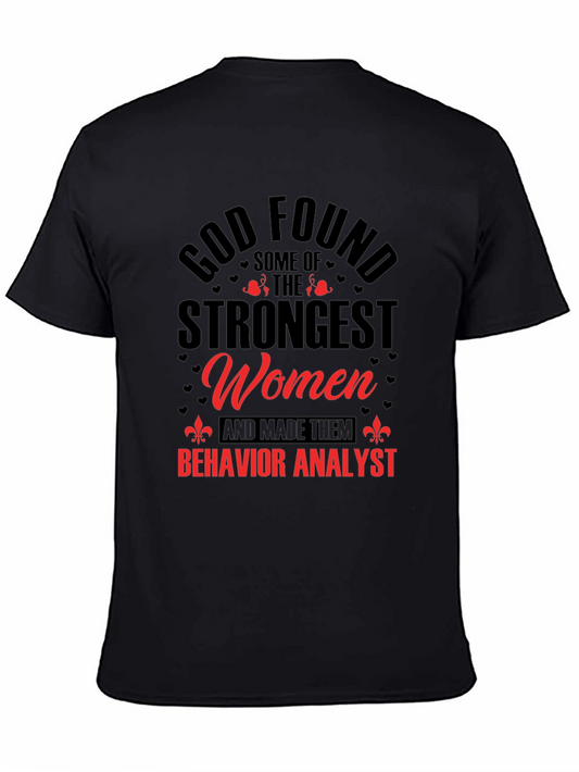 Behavior Analyst Womens T-Shirt