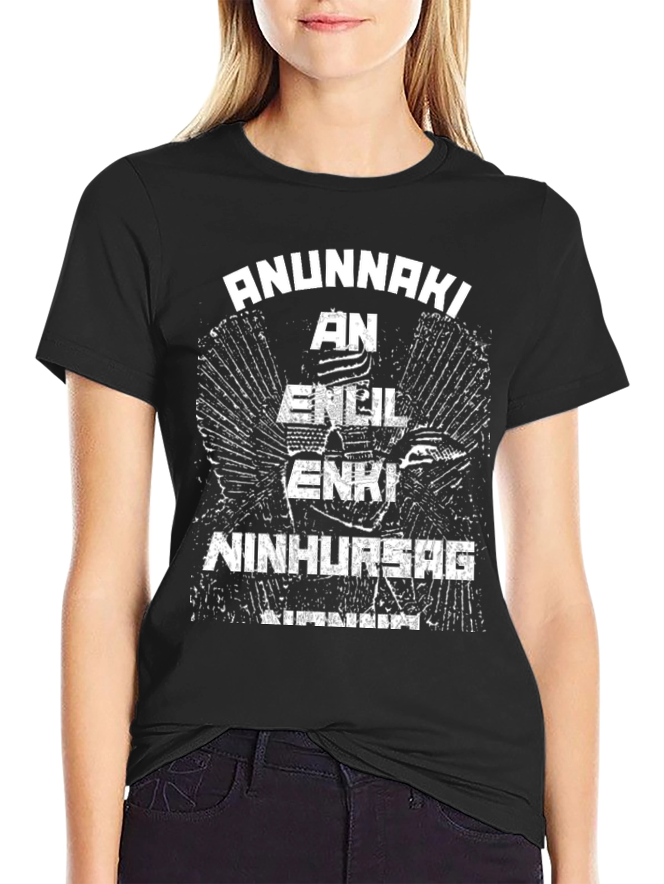 Anunnaki Graphic T-Shirt - Sumerian Gods Tee