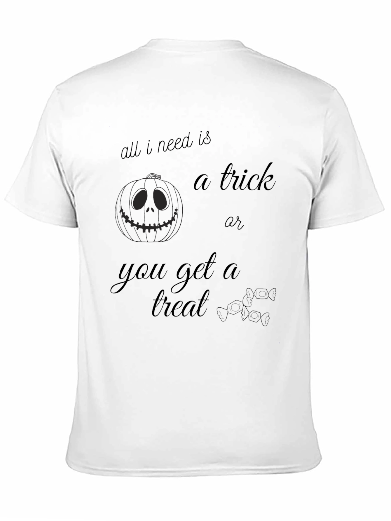 Halloween Trick or Treat Graphic Tee