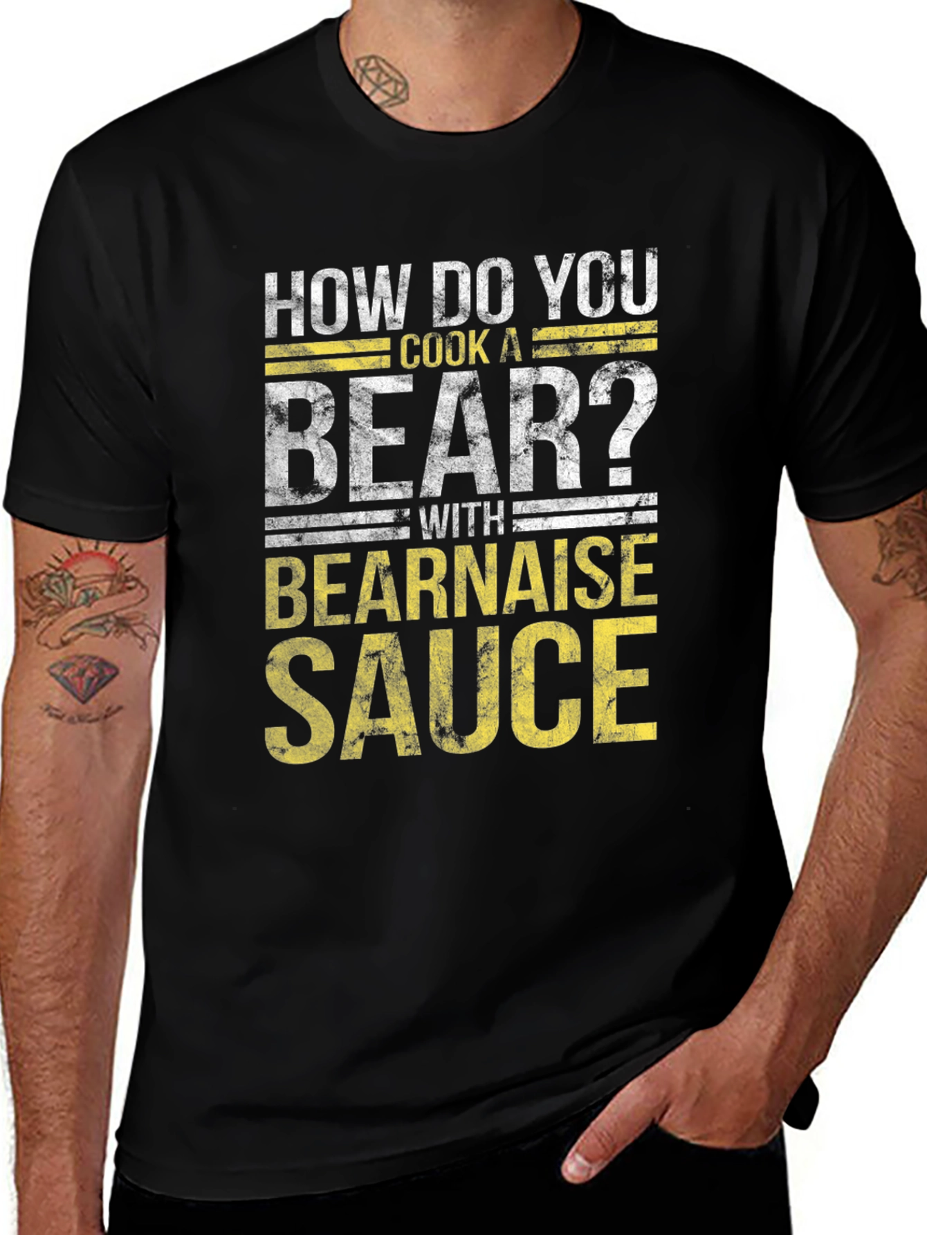 How Do You Cook a Bear? Funny T-Shirt