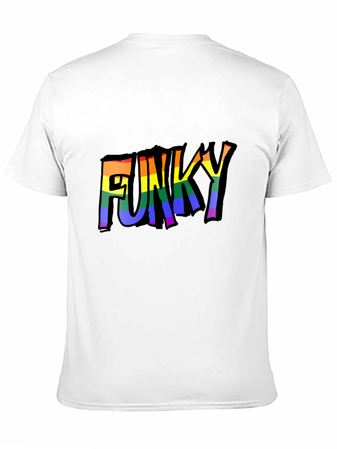 Funky Rainbow Graphic Tee