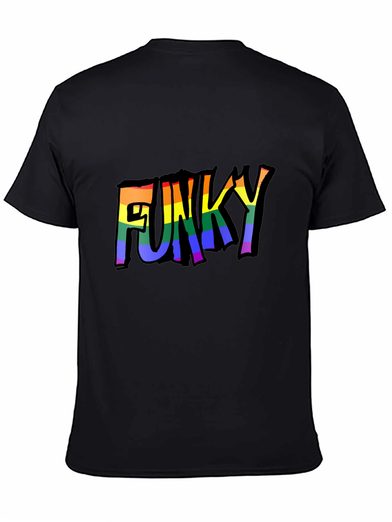 Funky Rainbow Graphic Tee