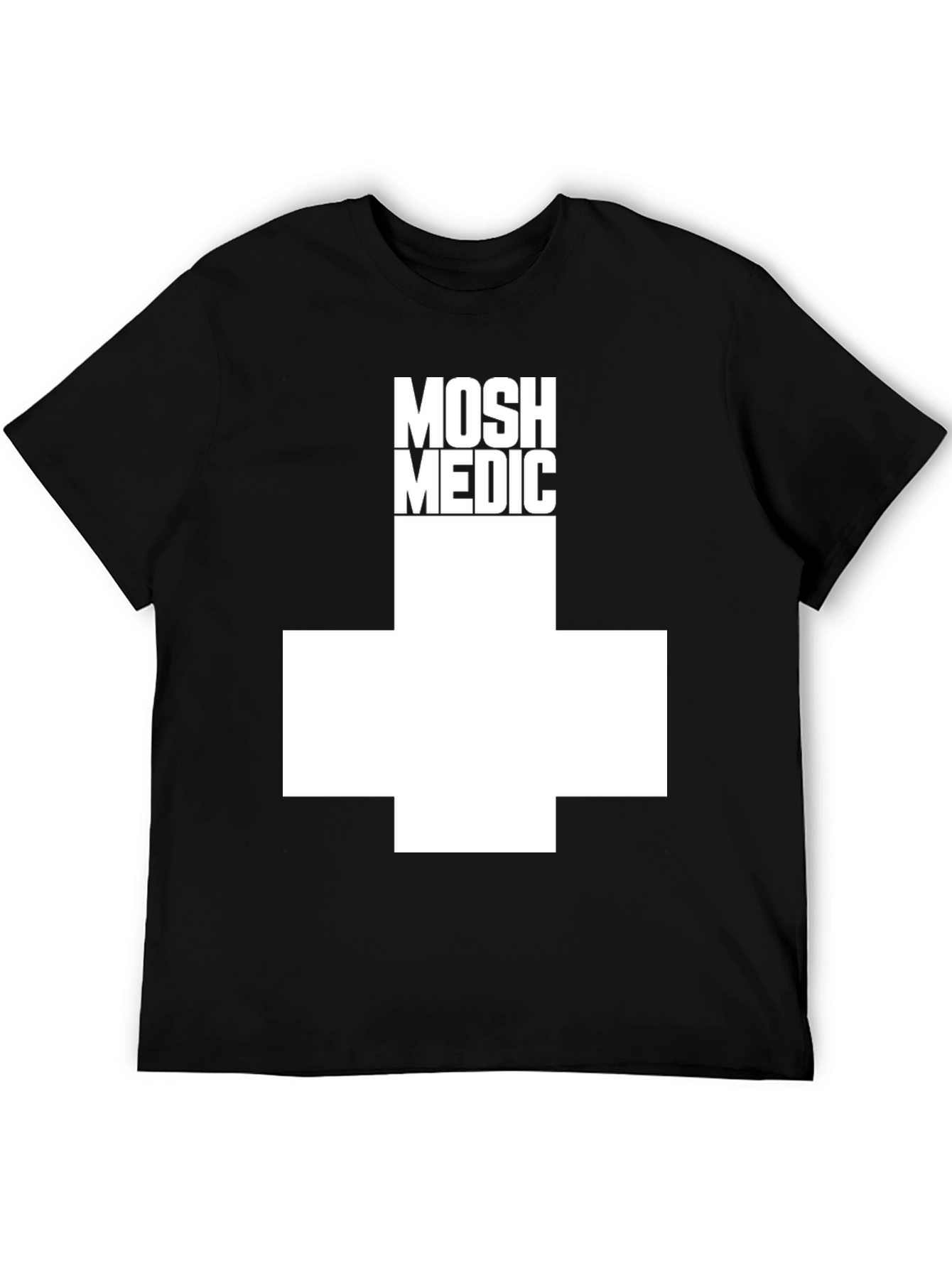 Mosh Medic Graphic T-Shirt - Black Cotton Tee