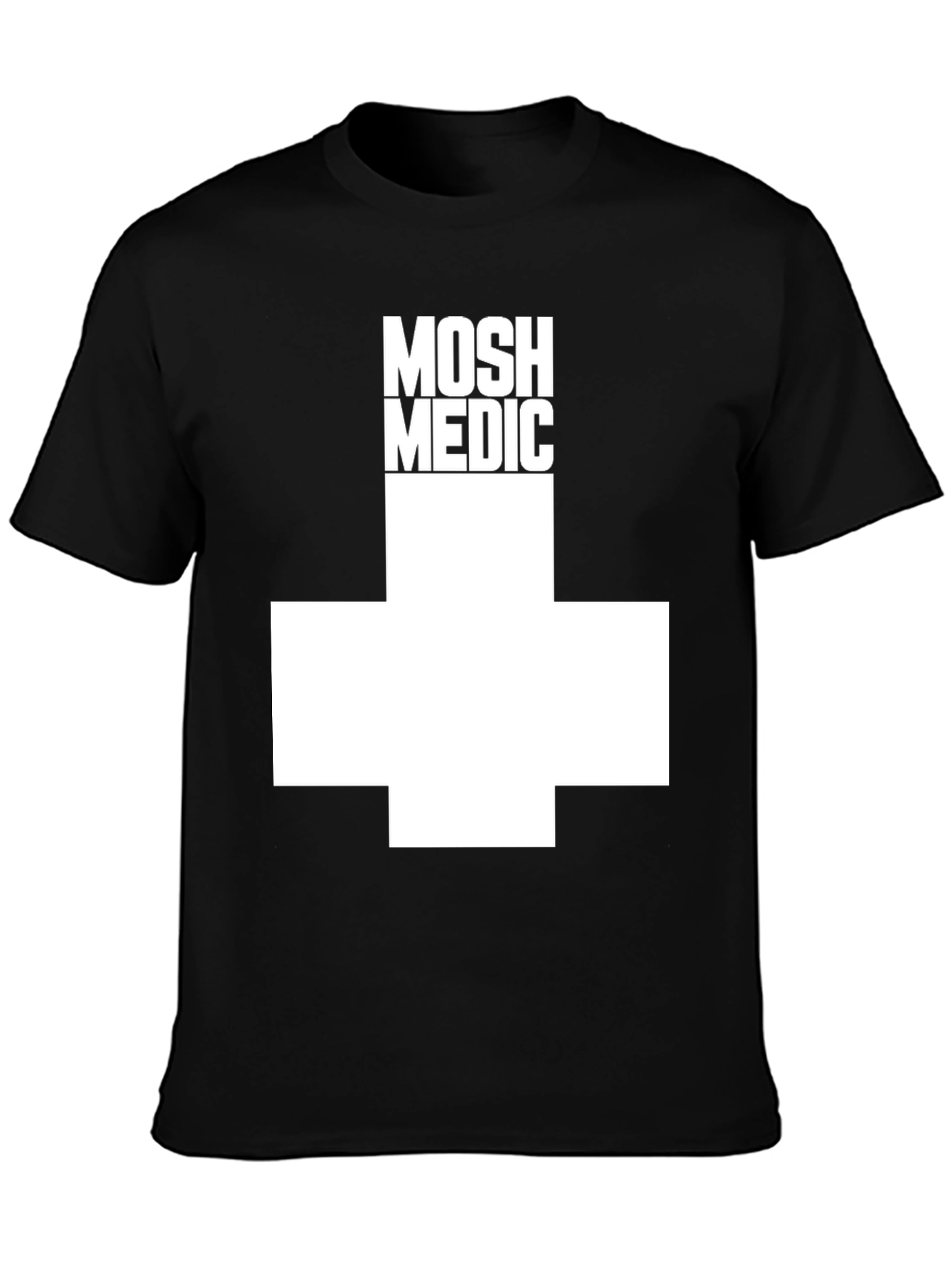 Mosh Medic Graphic T-Shirt - Black Cotton Tee