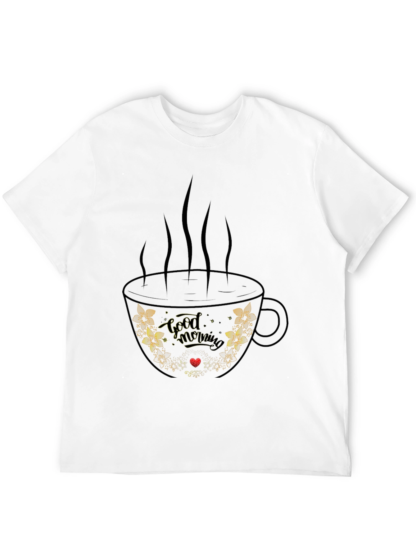 Good Morning Coffee Graphic Tee