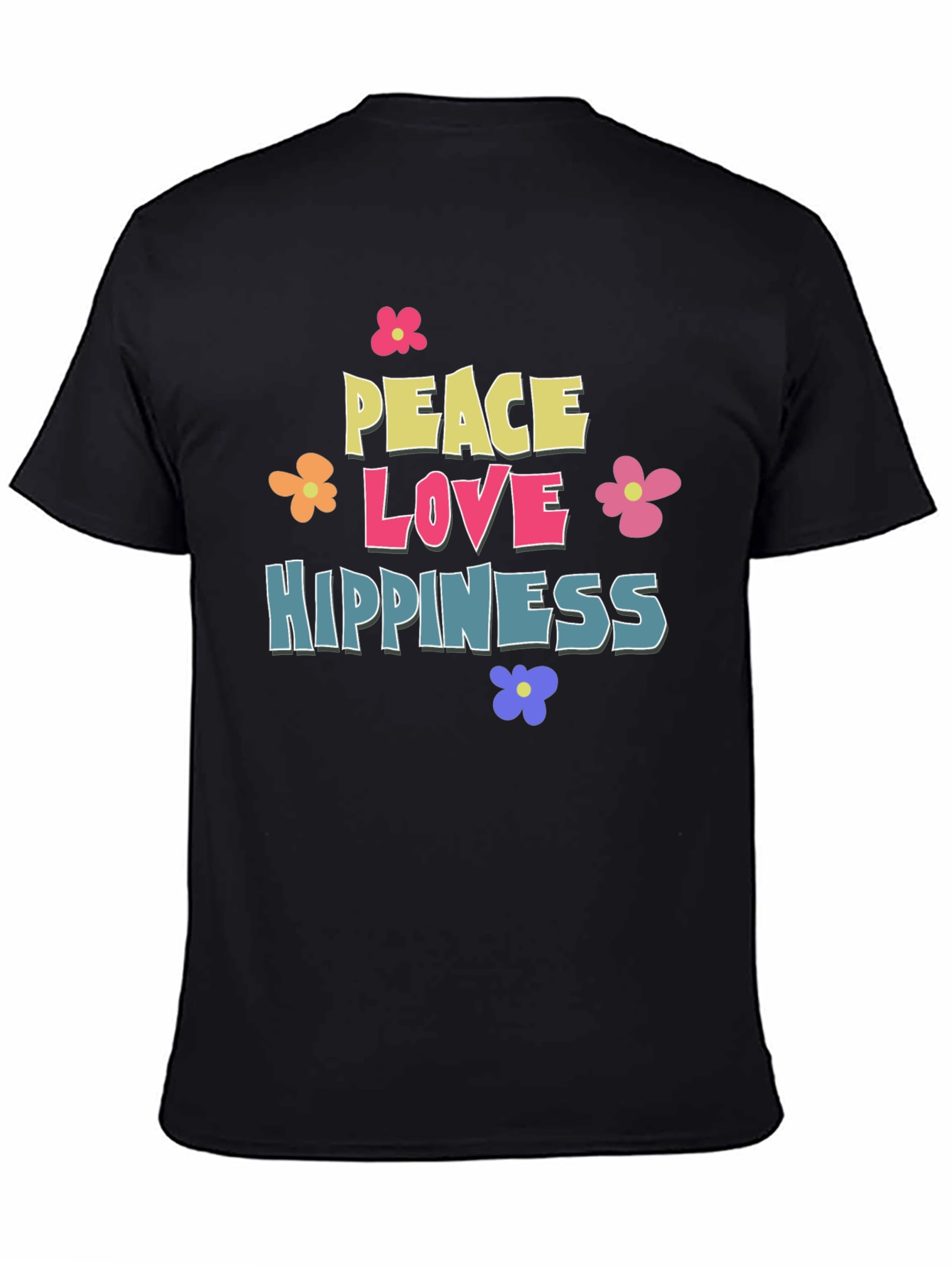 Peace Love Hippieness Graphic T-Shirt