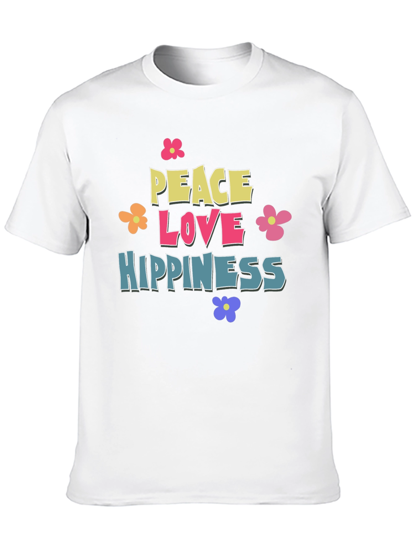 Peace Love Hippieness Graphic T-Shirt