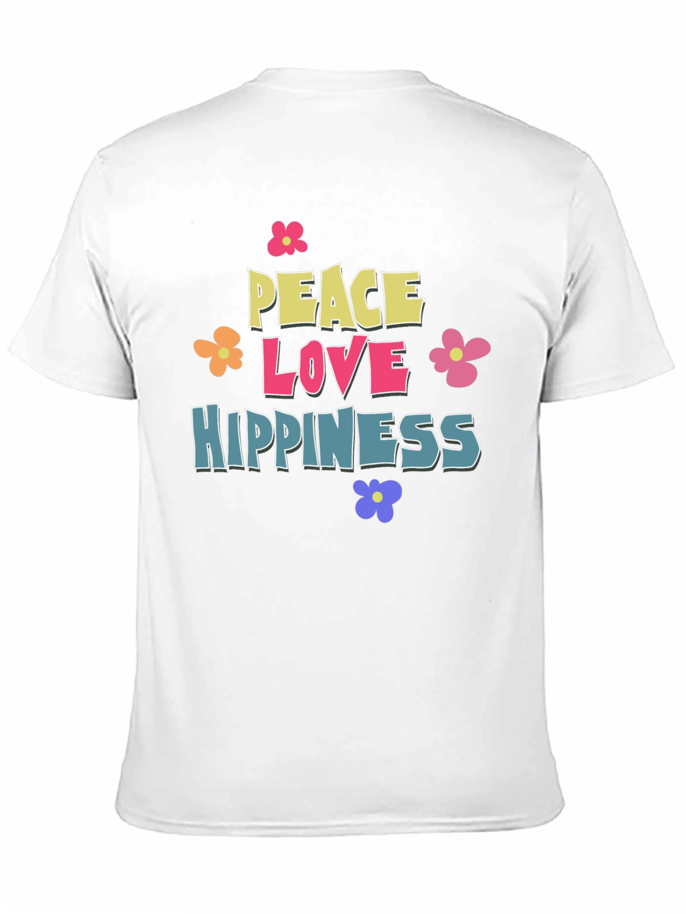 Peace Love Hippieness Graphic T-Shirt