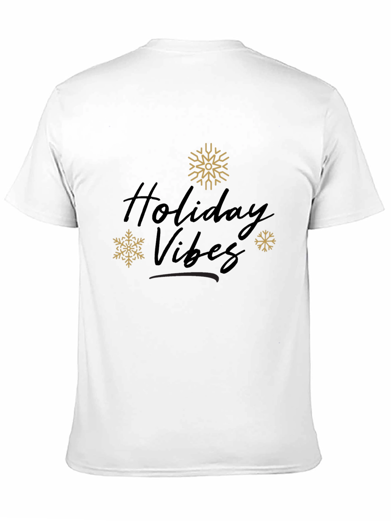 Holiday Vibes Graphic Tee - Festive Season Apparel