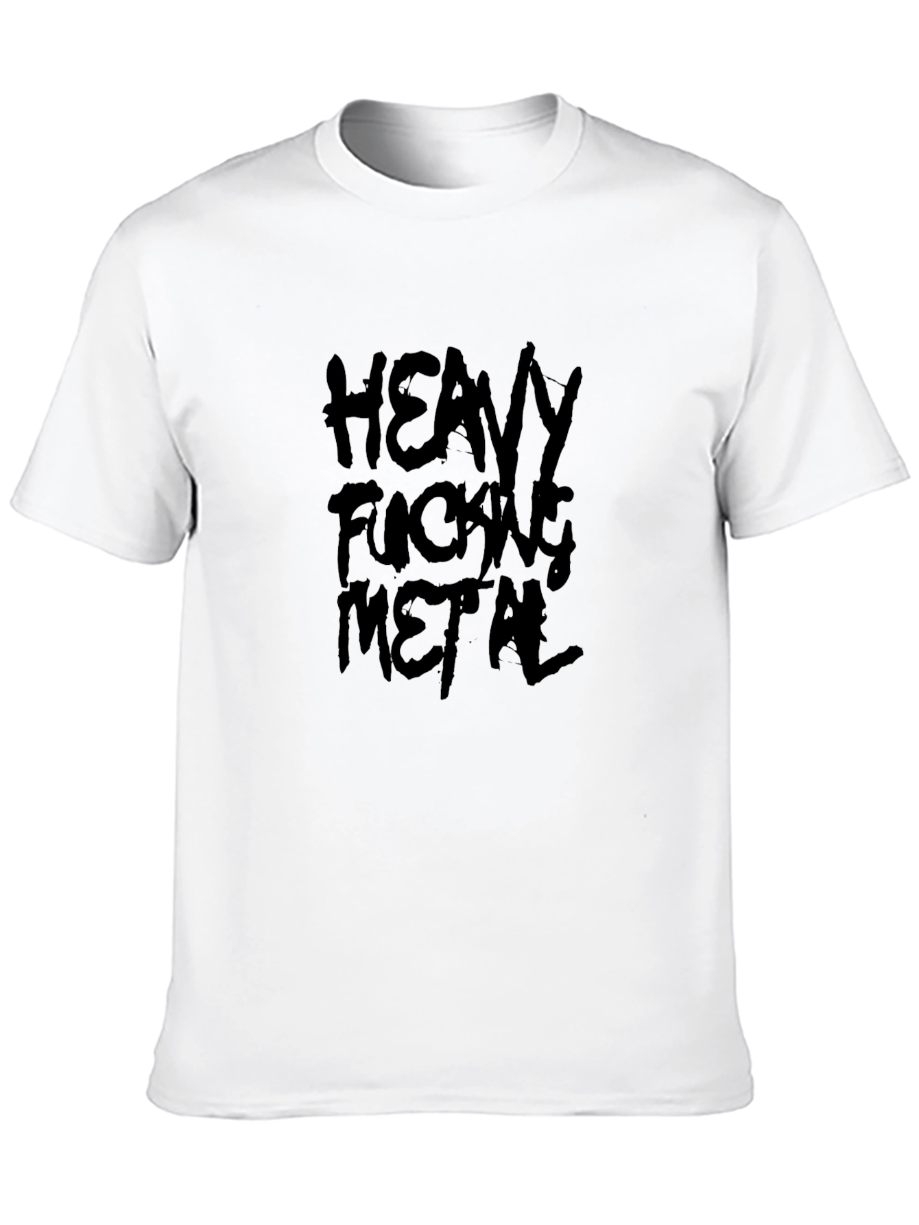 Heavy Fucking Metal T-Shirt - Bold Graphic Tee