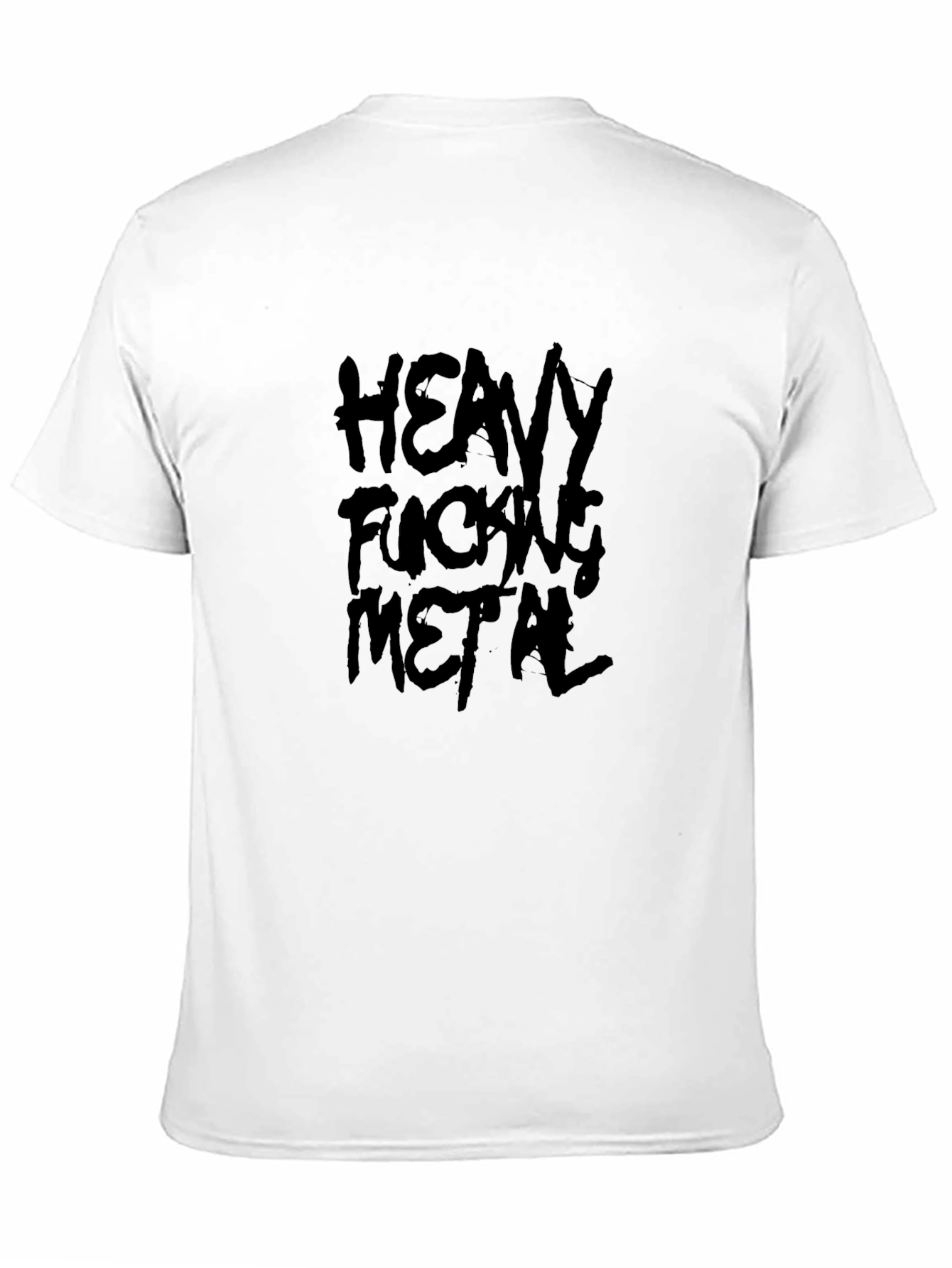 Heavy Fucking Metal T-Shirt - Bold Graphic Tee