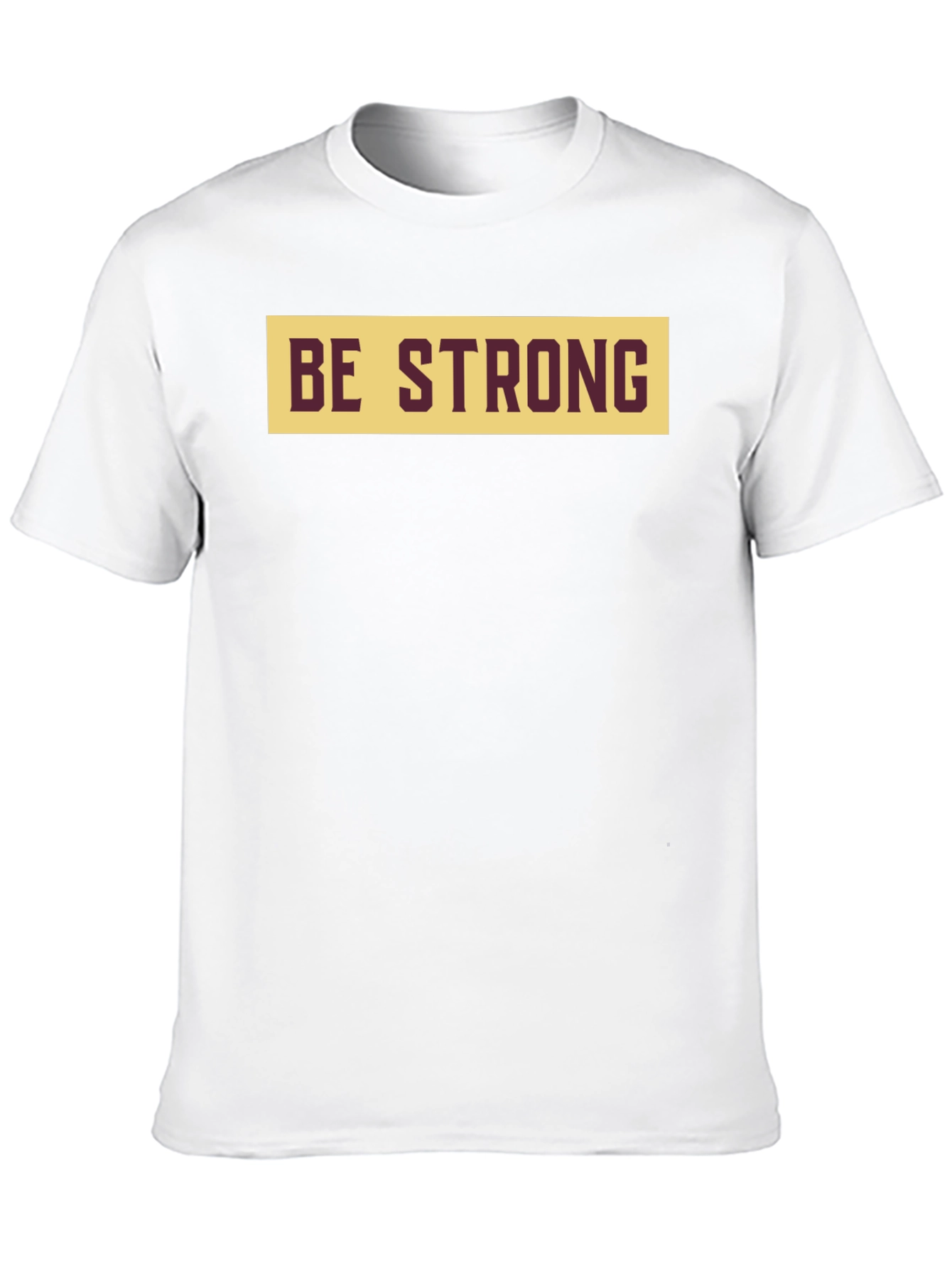 Be Strong Graphic Tee - Mens Black T-Shirt