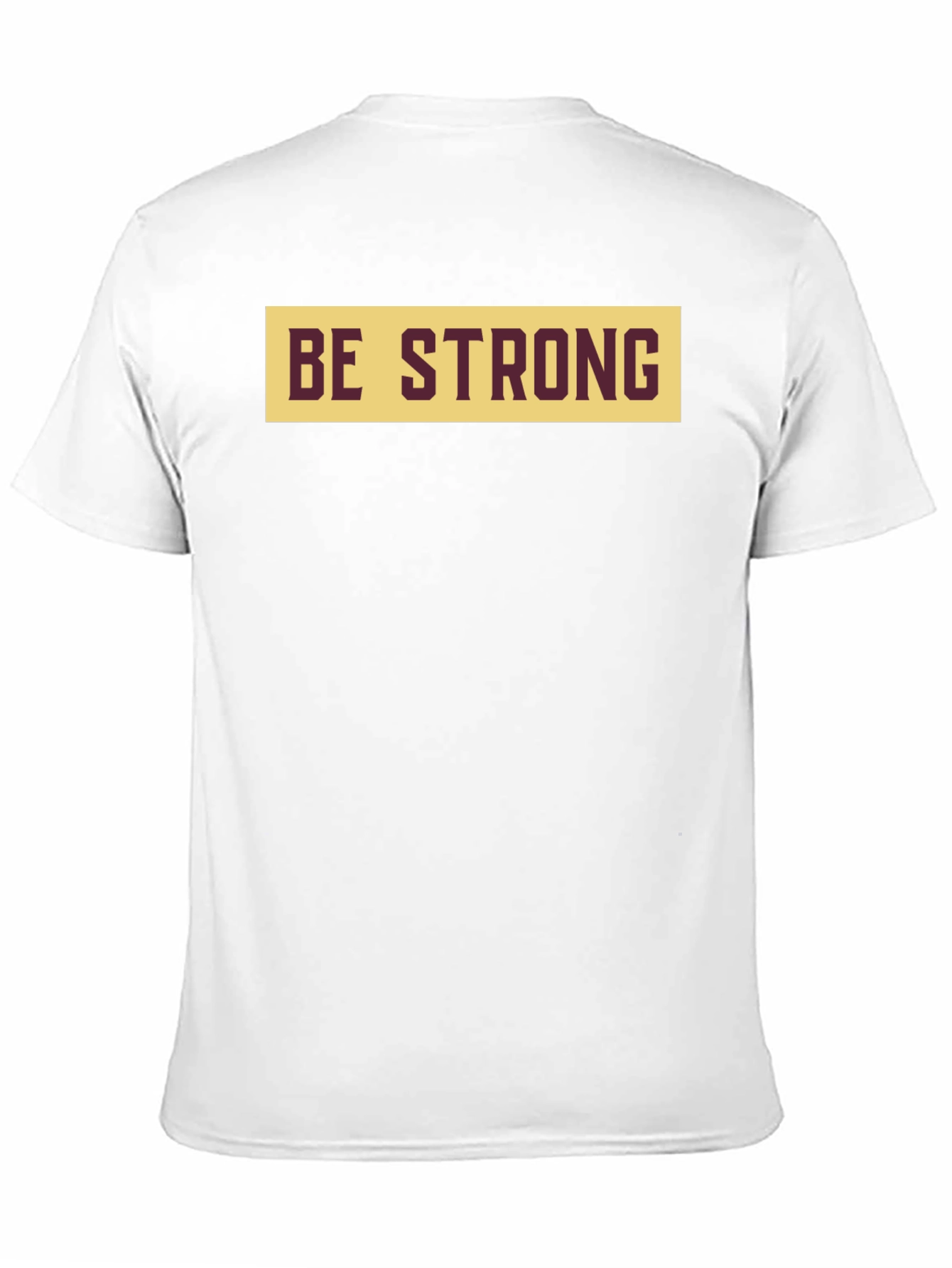 Be Strong Graphic Tee - Mens Black T-Shirt