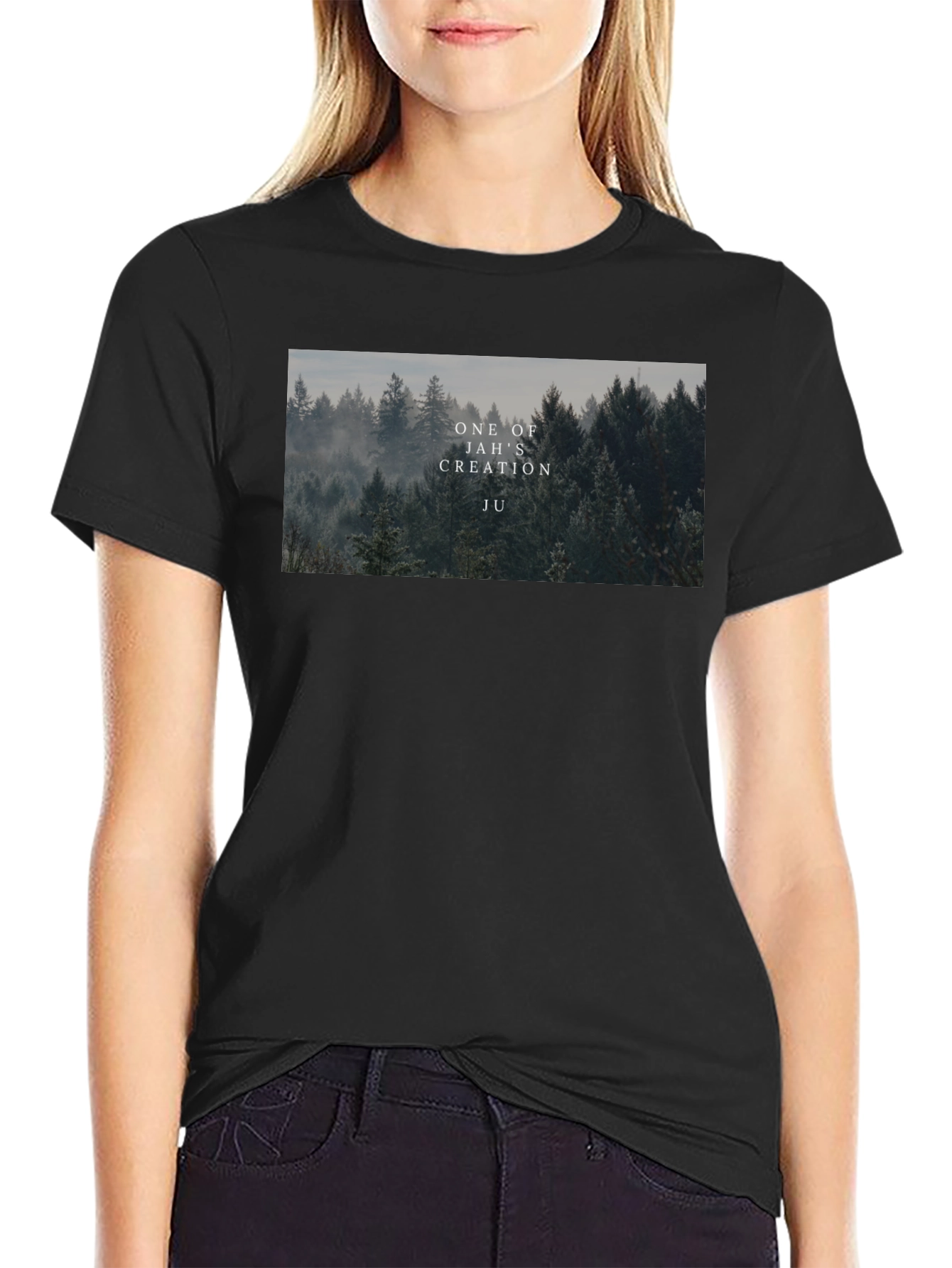 Nature Inspired Graphic T-Shirt