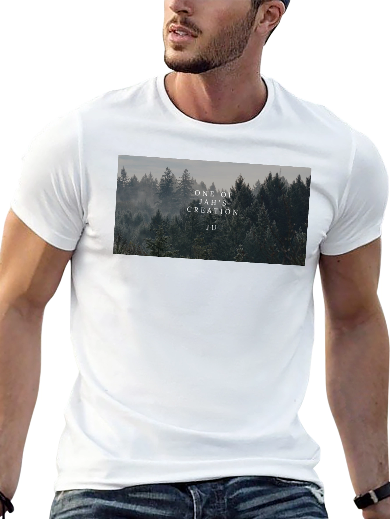 Nature Inspired Graphic T-Shirt