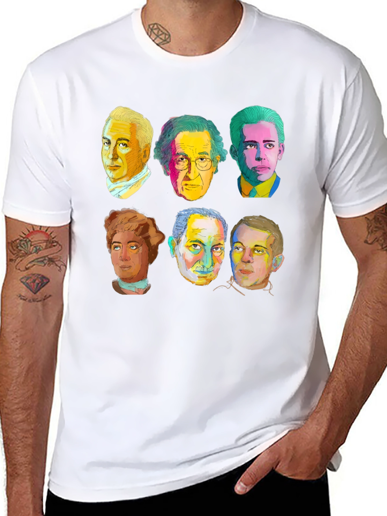 Intellectual Icons Graphic Tee