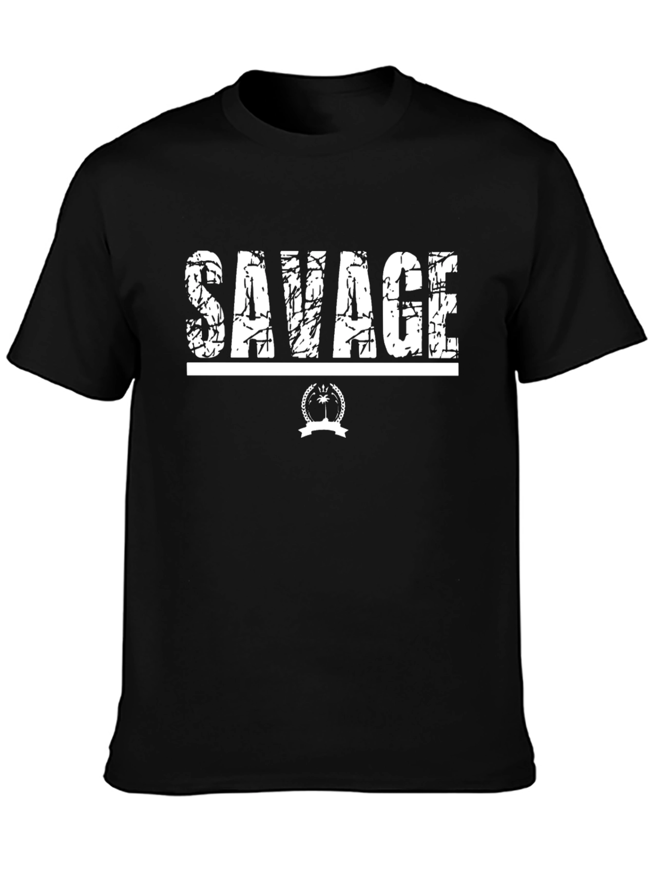 Savage Graphic T-Shirt - Black