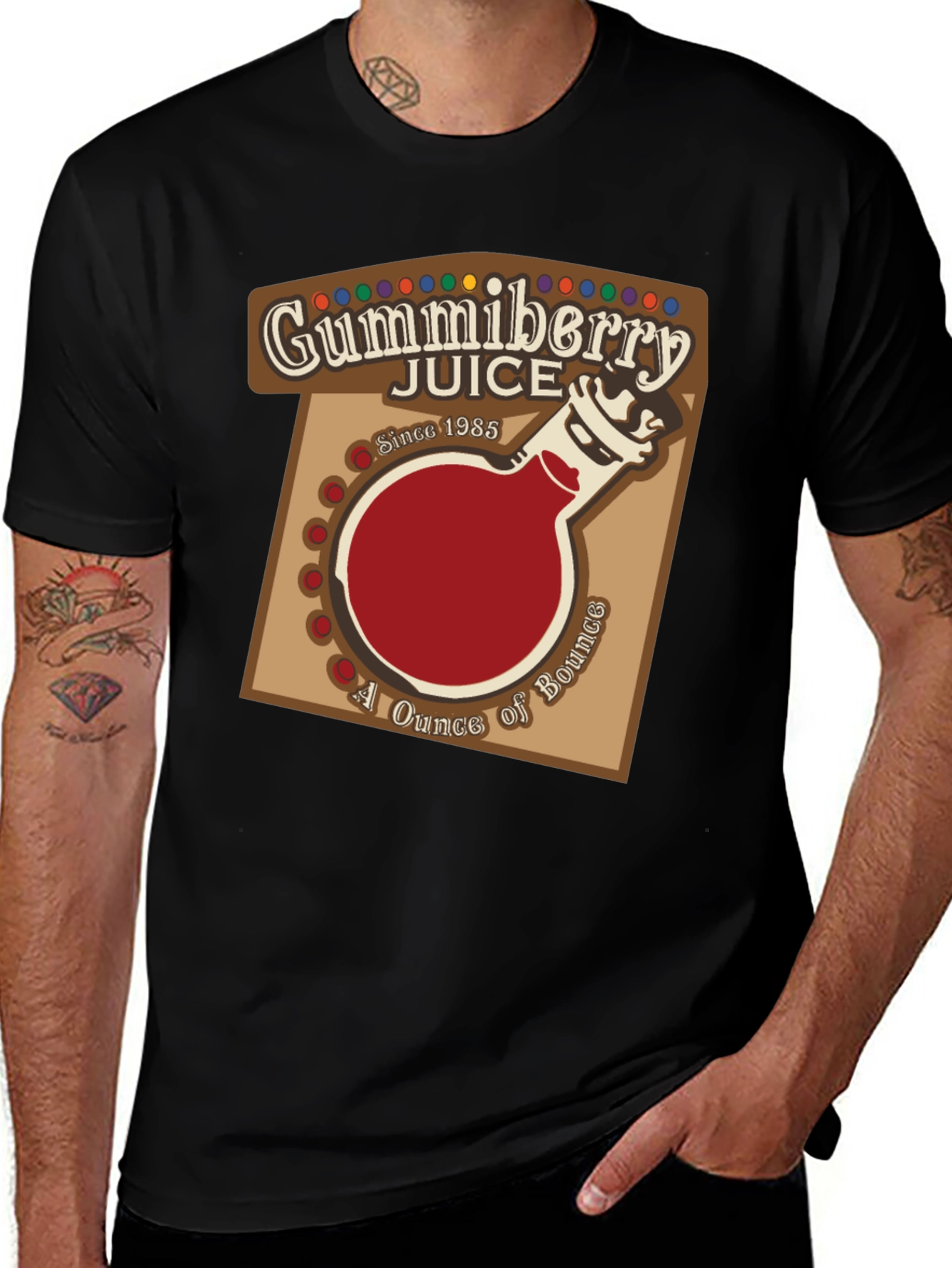 Gummiberry Juice T-Shirt - Since 1985 Bounce!