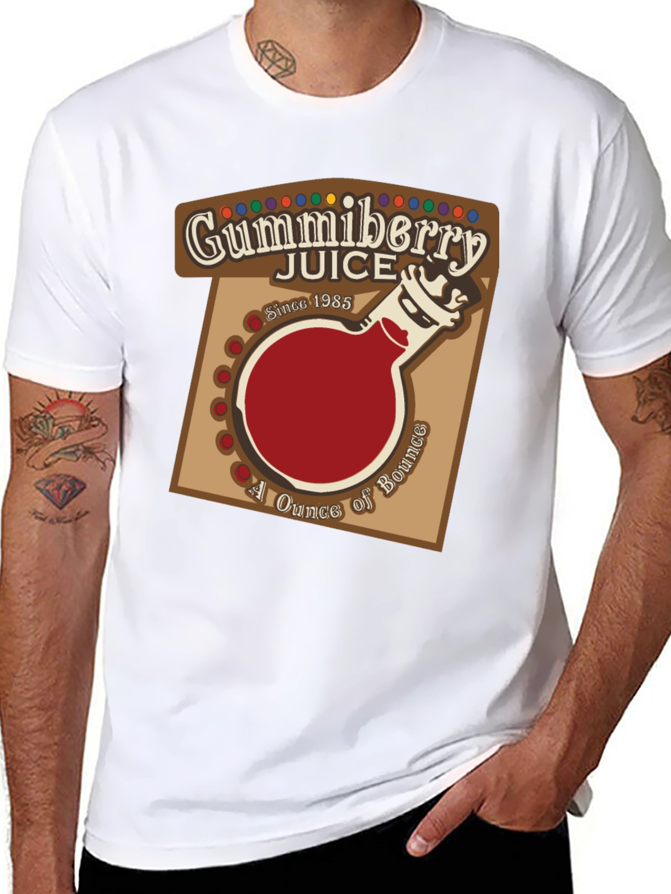 Gummiberry Juice T-Shirt - Since 1985 Bounce!