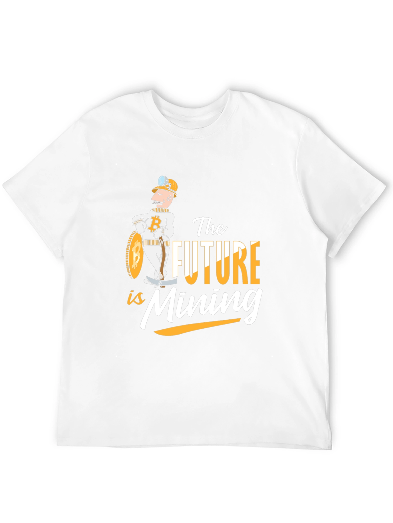 Bitcoin Miner T-Shirt: The Future is Mining