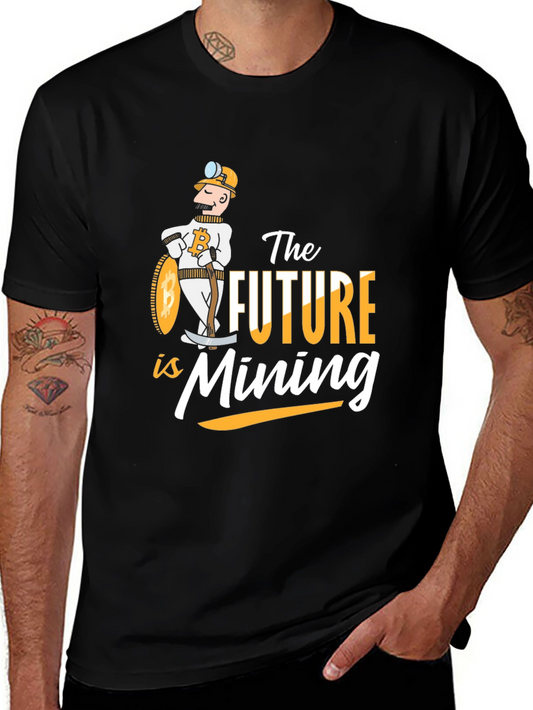 Bitcoin Miner T-Shirt: The Future is Mining
