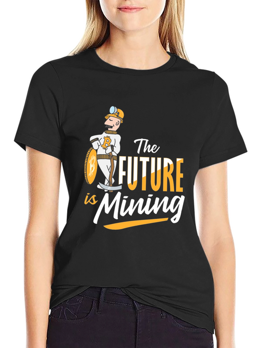 Bitcoin Miner T-Shirt: The Future is Mining