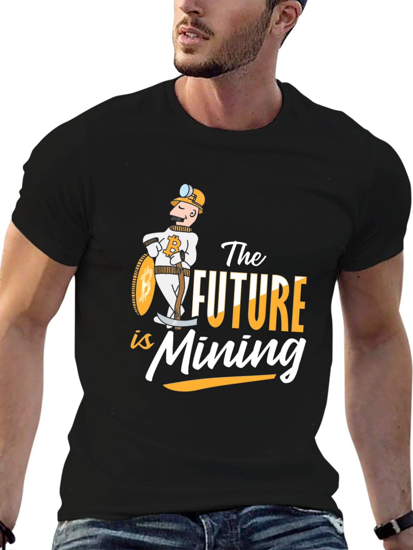 Bitcoin Miner T-Shirt: The Future is Mining
