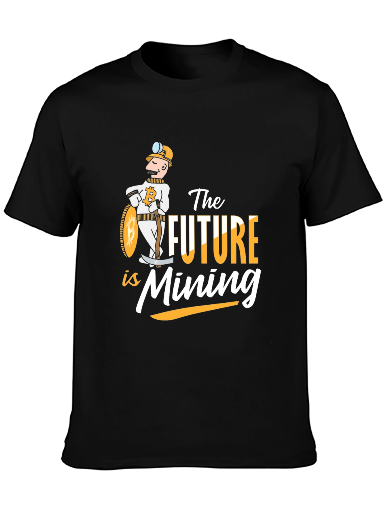 Bitcoin Miner T-Shirt: The Future is Mining