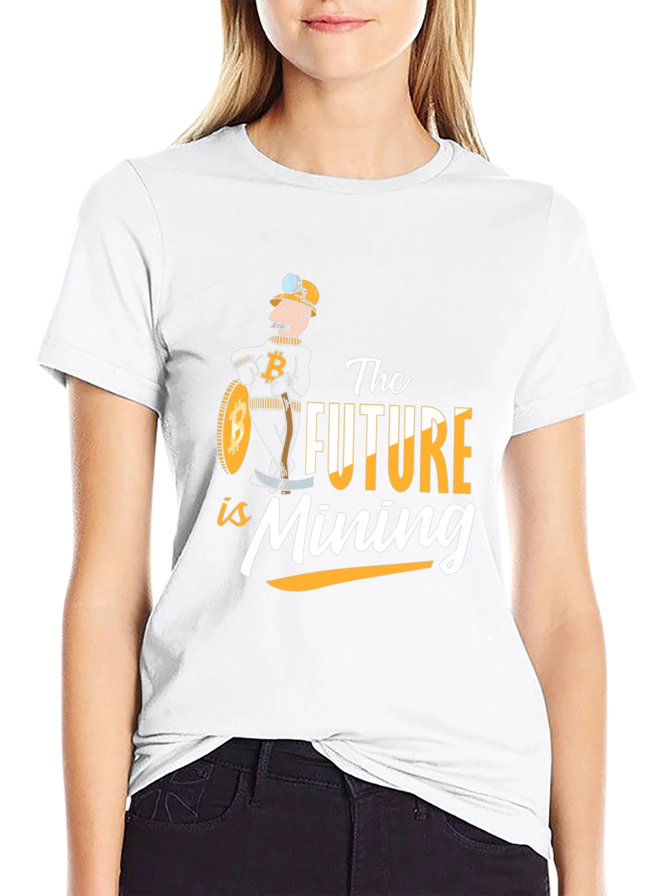Bitcoin Miner T-Shirt: The Future is Mining