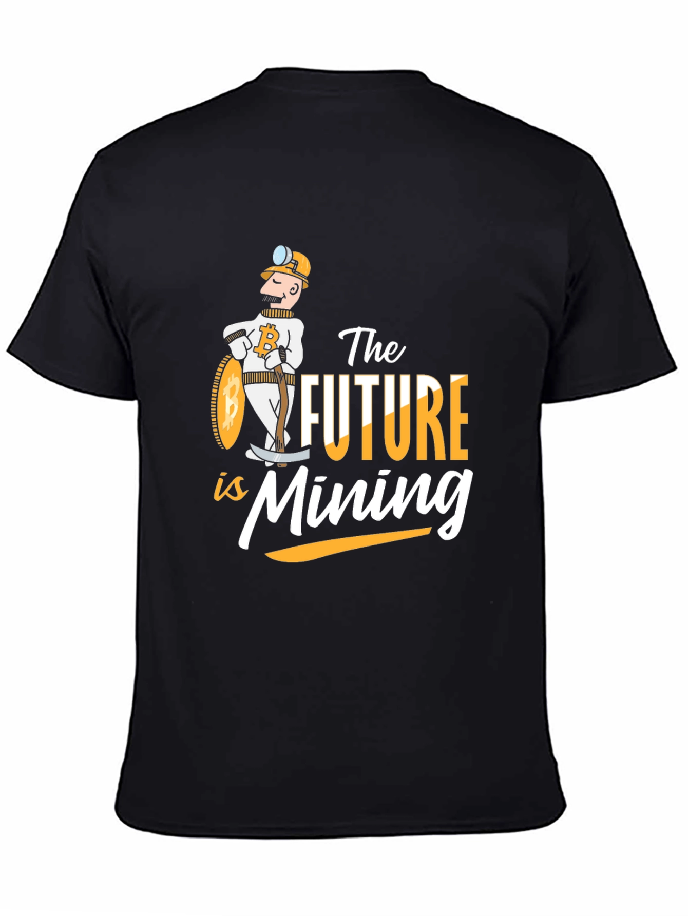 Bitcoin Miner T-Shirt: The Future is Mining