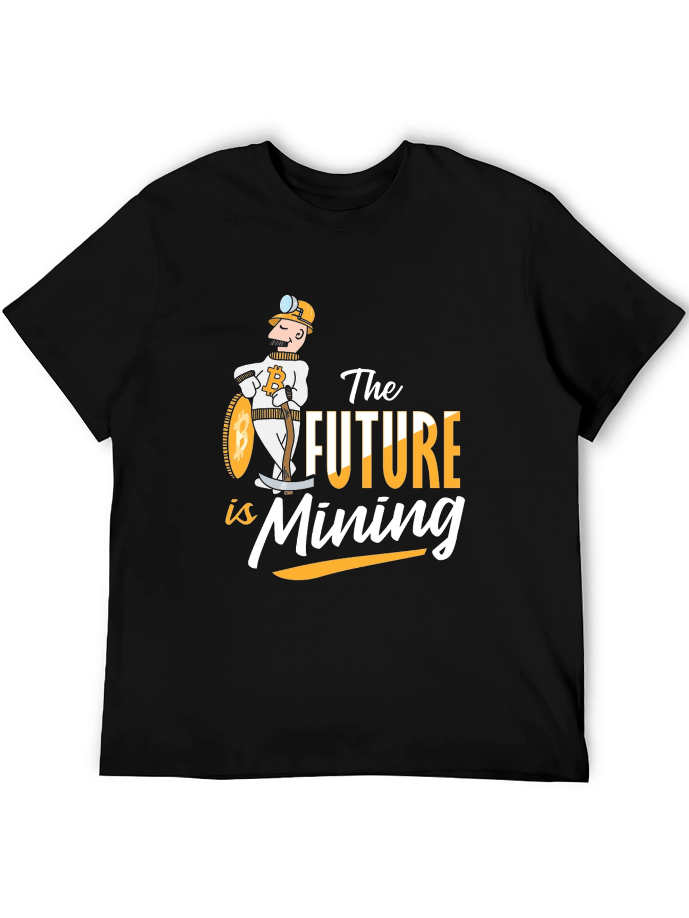 Bitcoin Miner T-Shirt: The Future is Mining