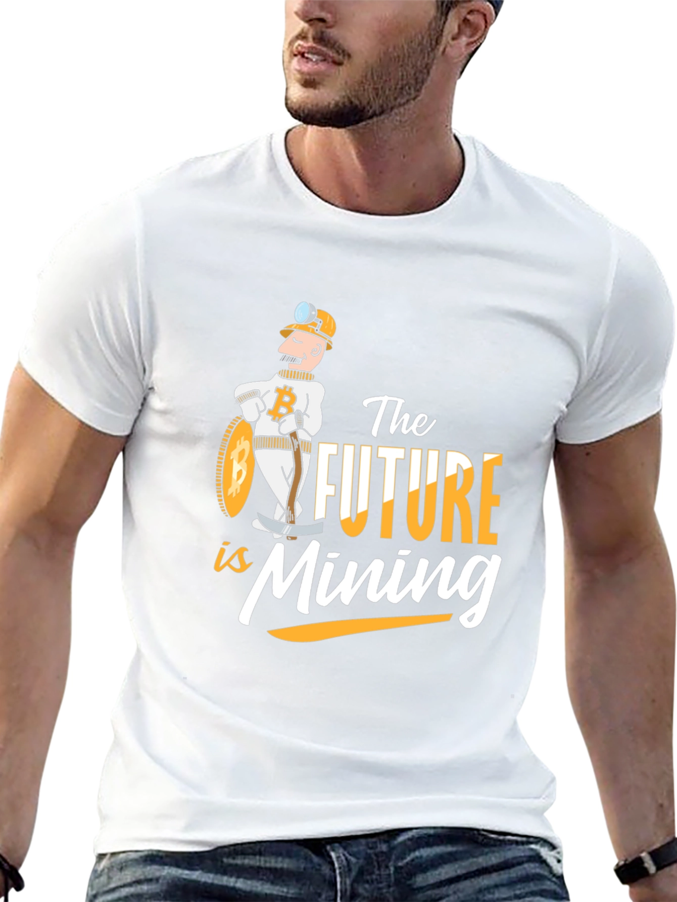 Bitcoin Miner T-Shirt: The Future is Mining