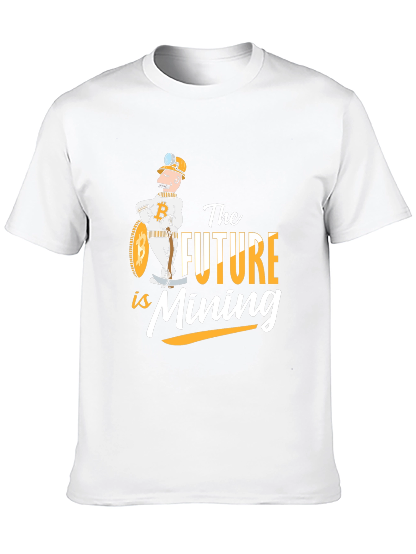 Bitcoin Miner T-Shirt: The Future is Mining