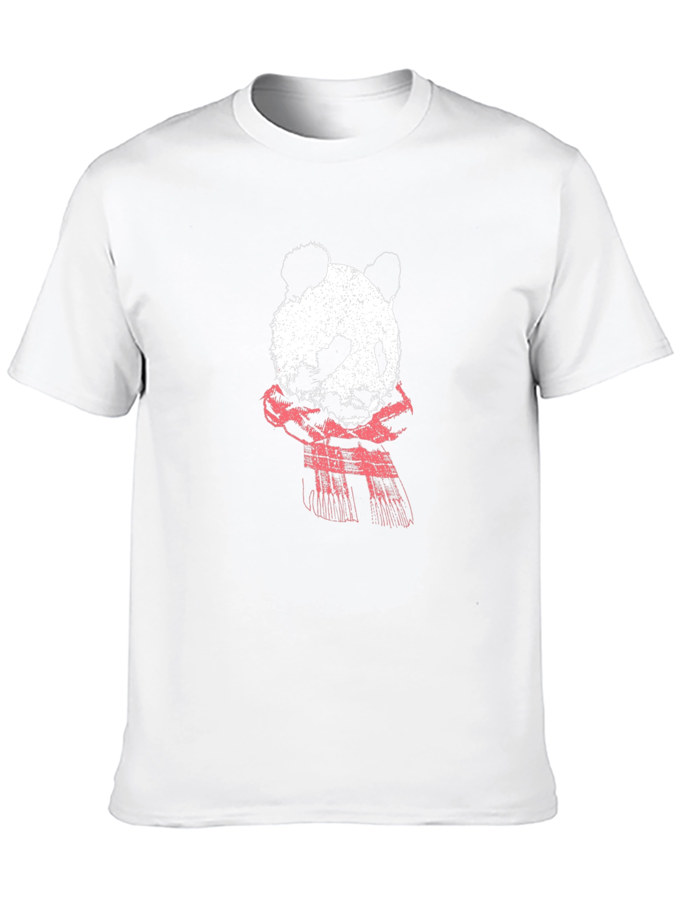 Panda Graphic T-Shirt - Black Cotton Tee