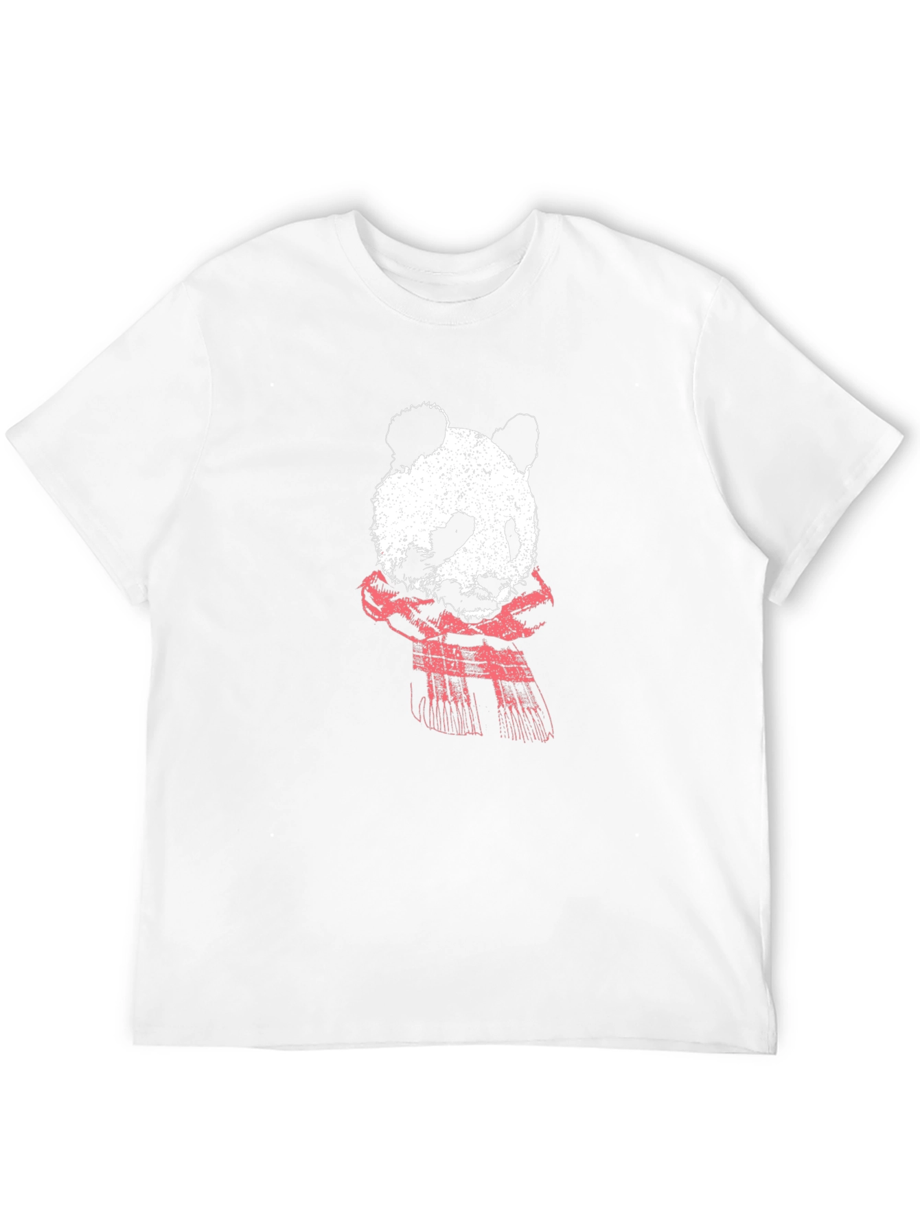 Panda Graphic T-Shirt - Black Cotton Tee