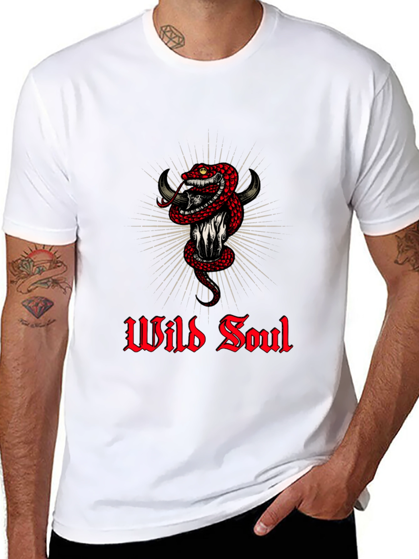 Wild Soul Snake Graphic Tee