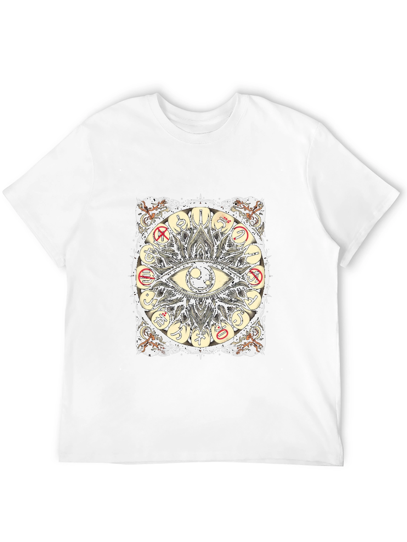 Mystic Eye Graphic Tee - Unisex Black T-Shirt
