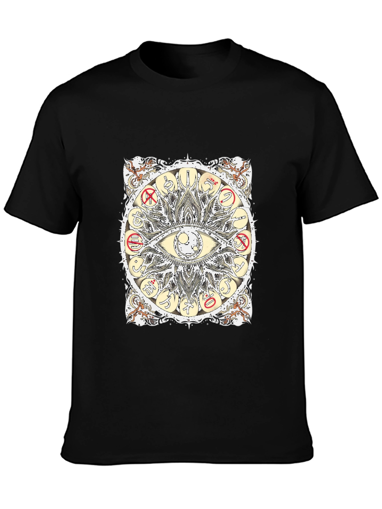 Mystic Eye Graphic Tee - Unisex Black T-Shirt