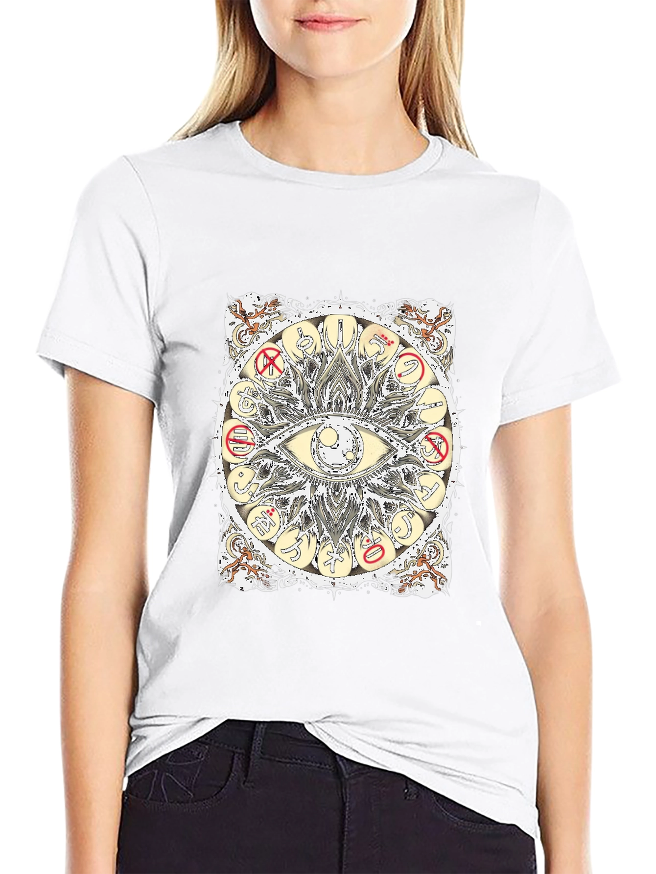 Mystic Eye Graphic Tee - Unisex Black T-Shirt