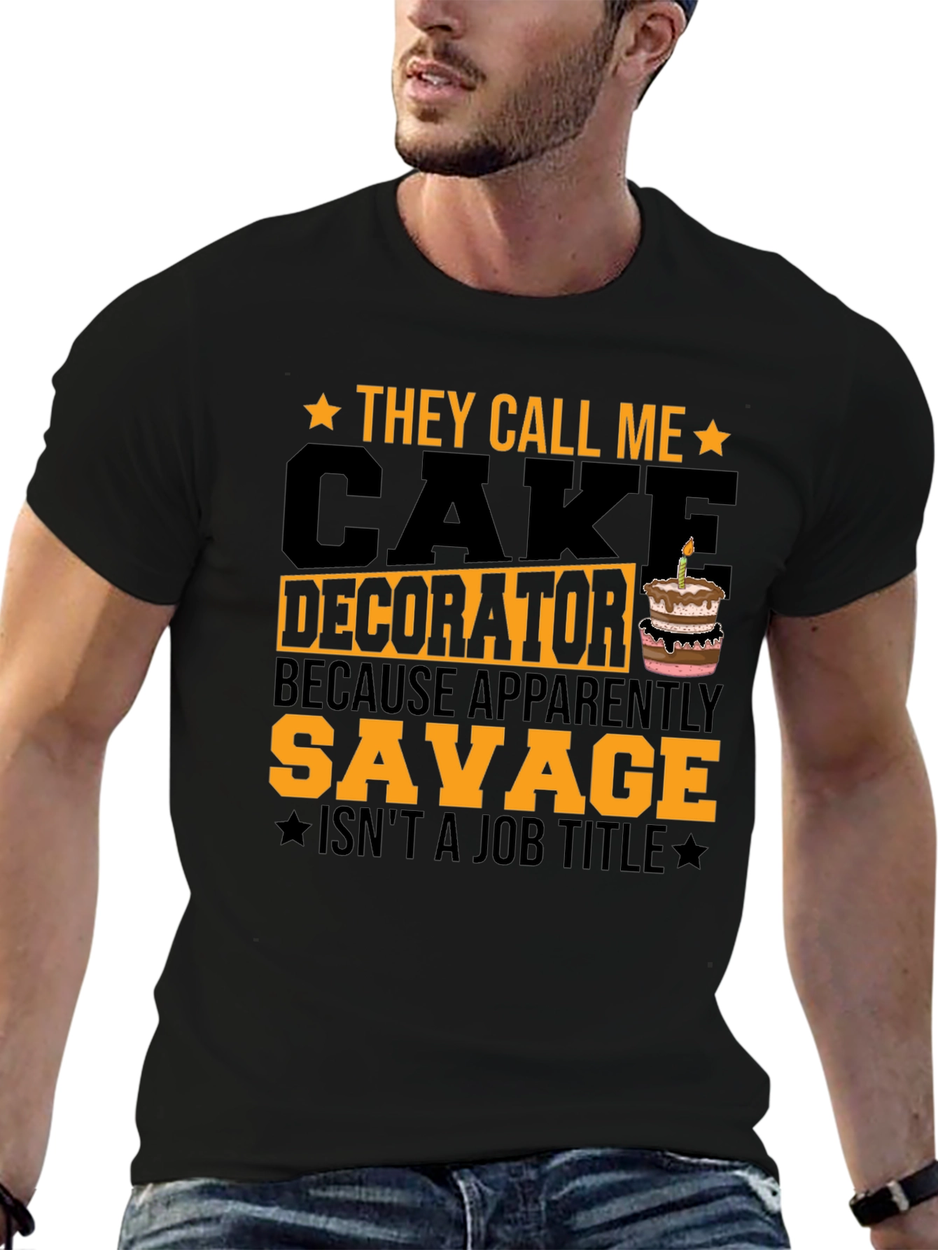 Cake Decorator Savage Funny T-Shirt