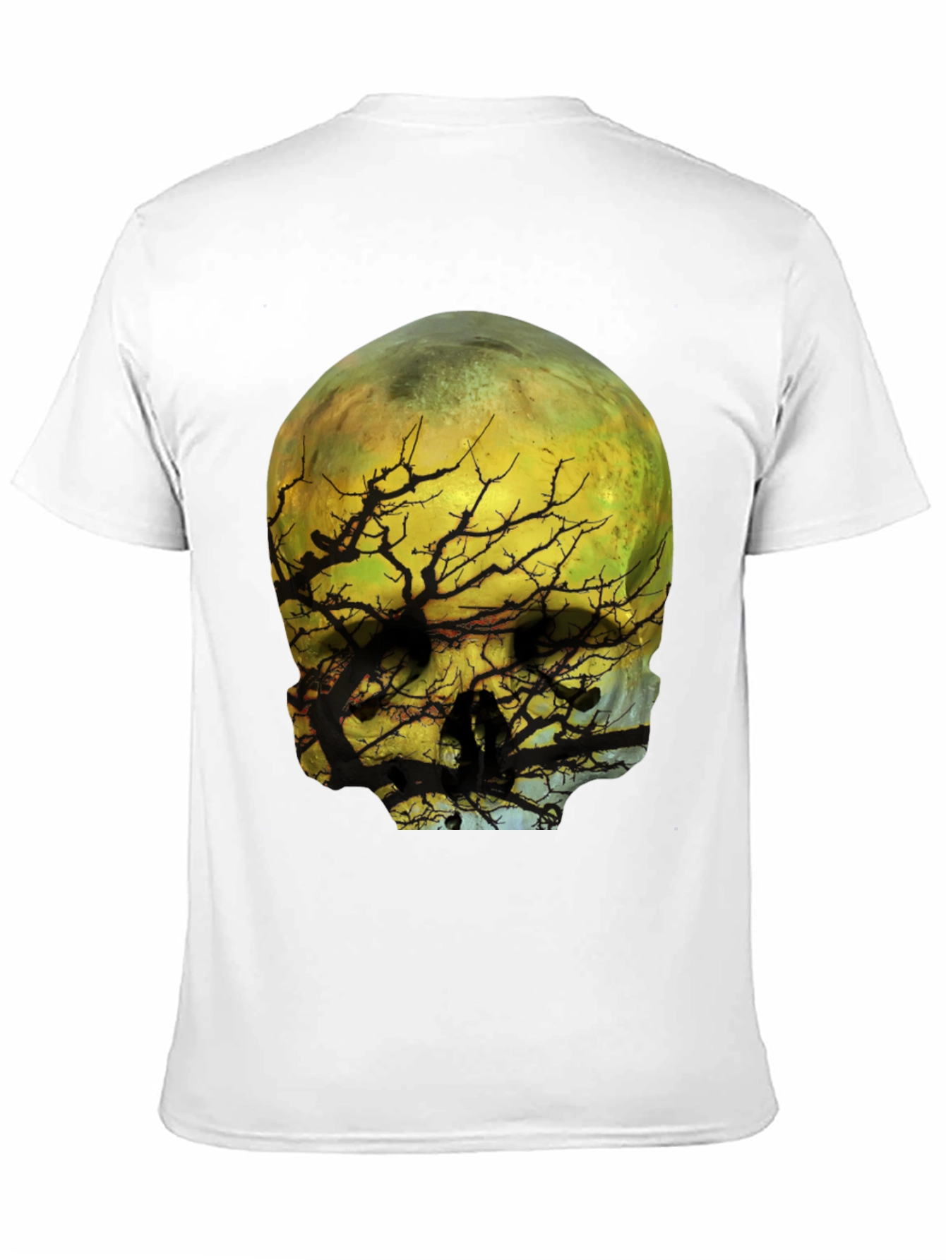 Skull Tree Graphic Tee - Unique Design