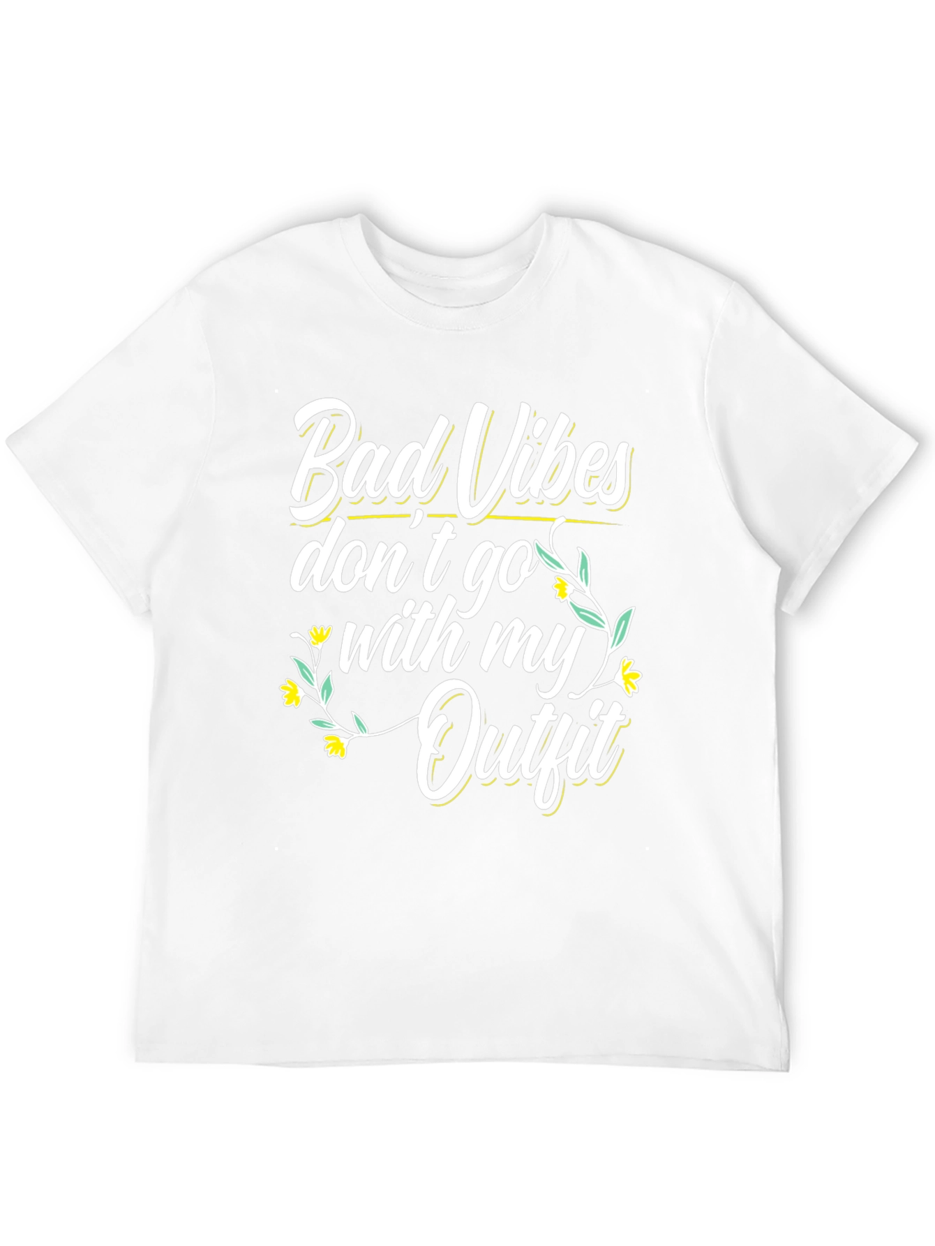 Bad Vibes Outfit Graphic Tee