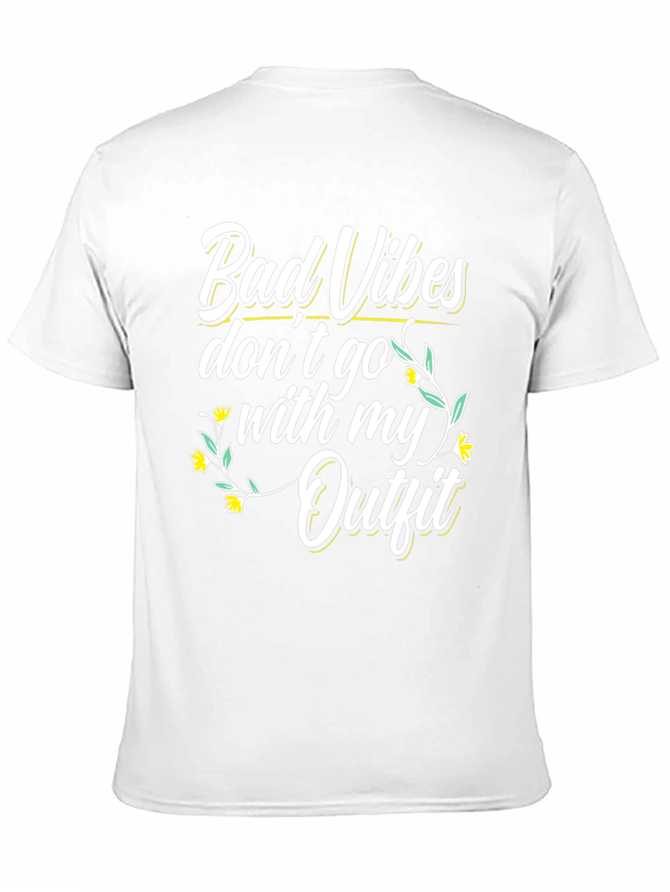 Bad Vibes Outfit Graphic Tee