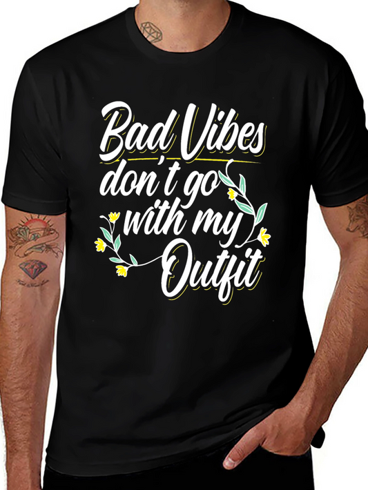 Bad Vibes Outfit Graphic Tee