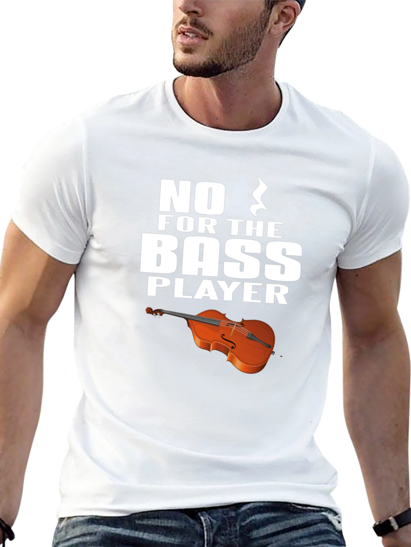 No Treble: Bass Player T-Shirt