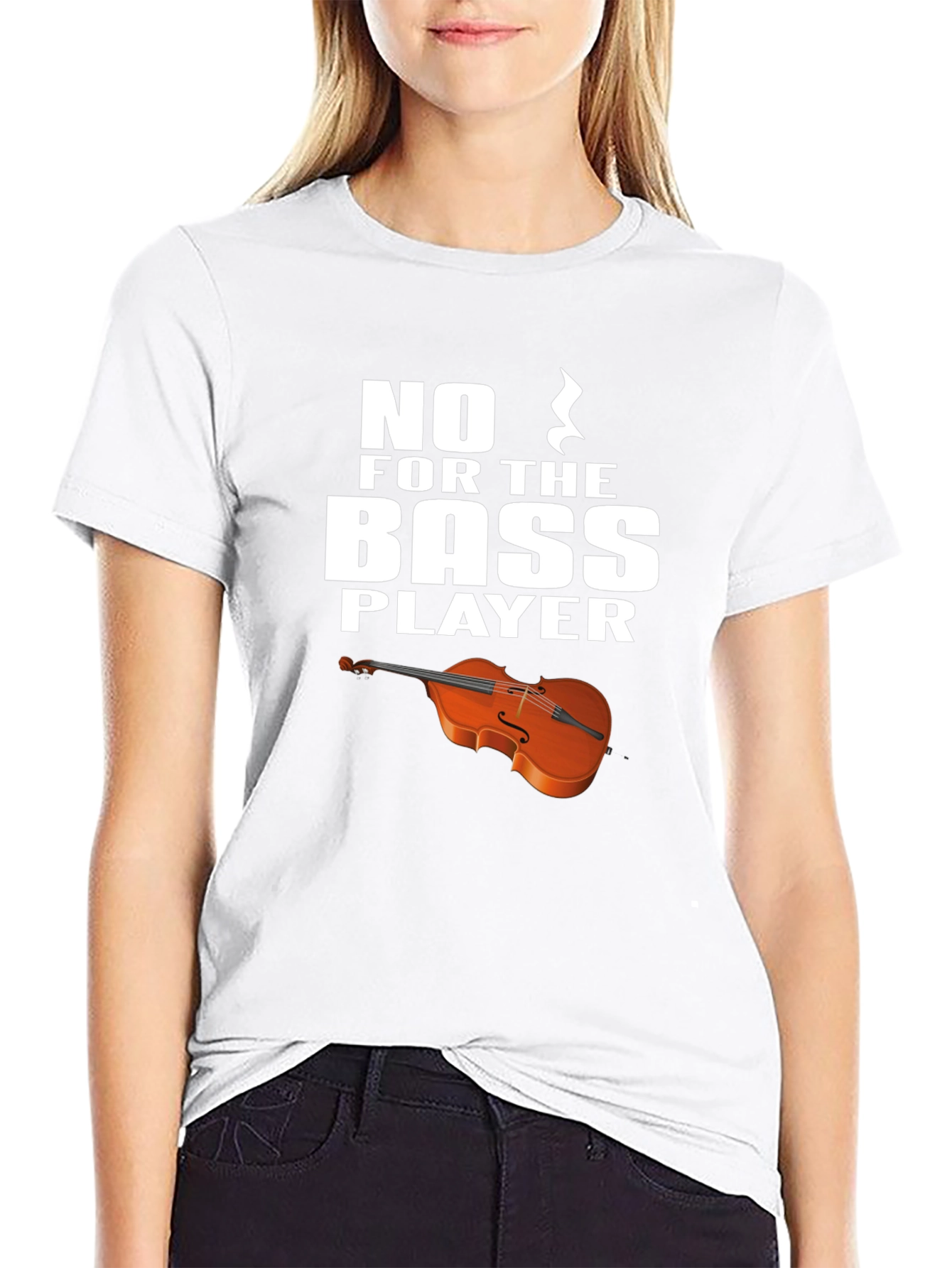 No Treble: Bass Player T-Shirt