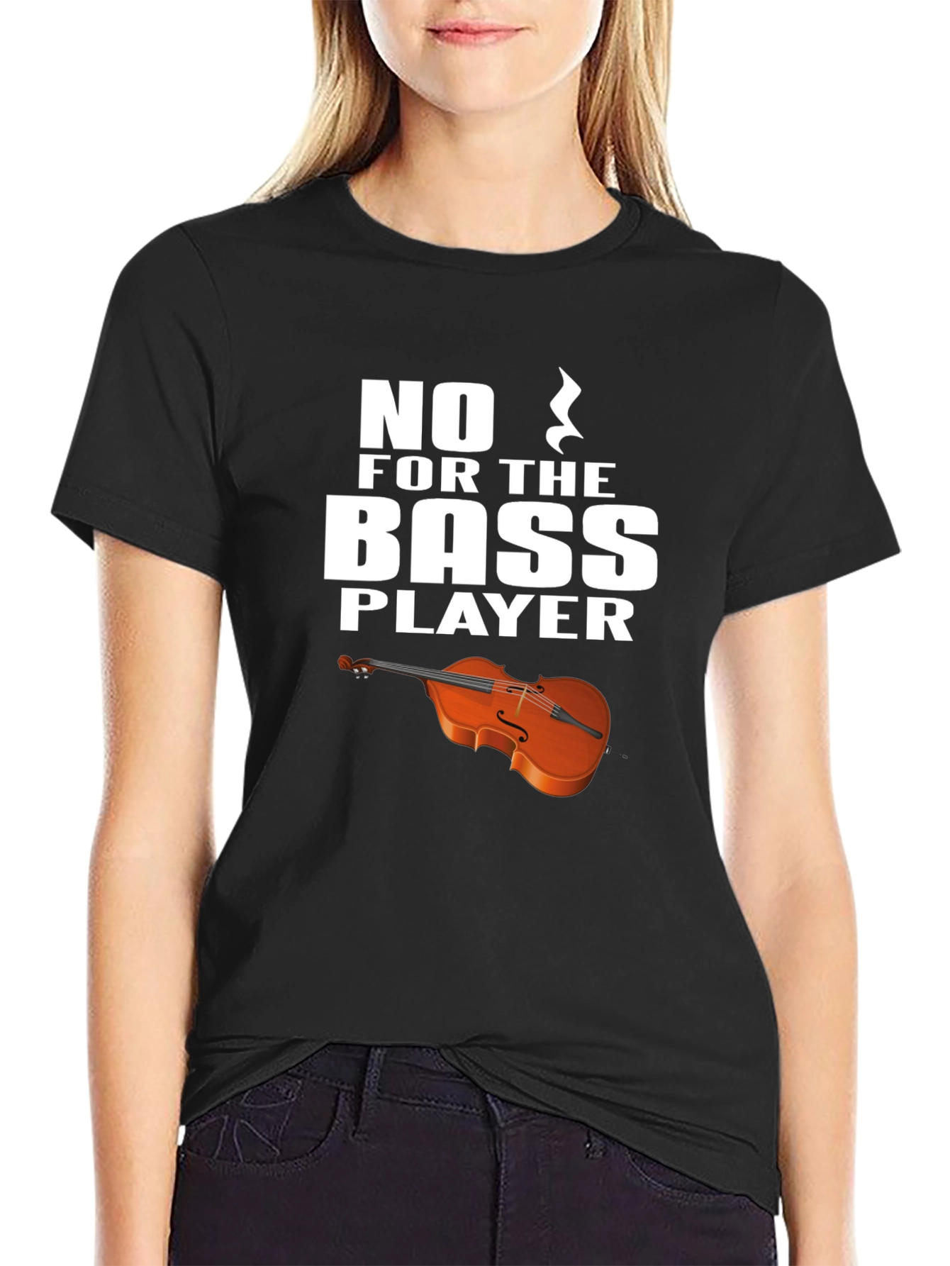 No Treble: Bass Player T-Shirt