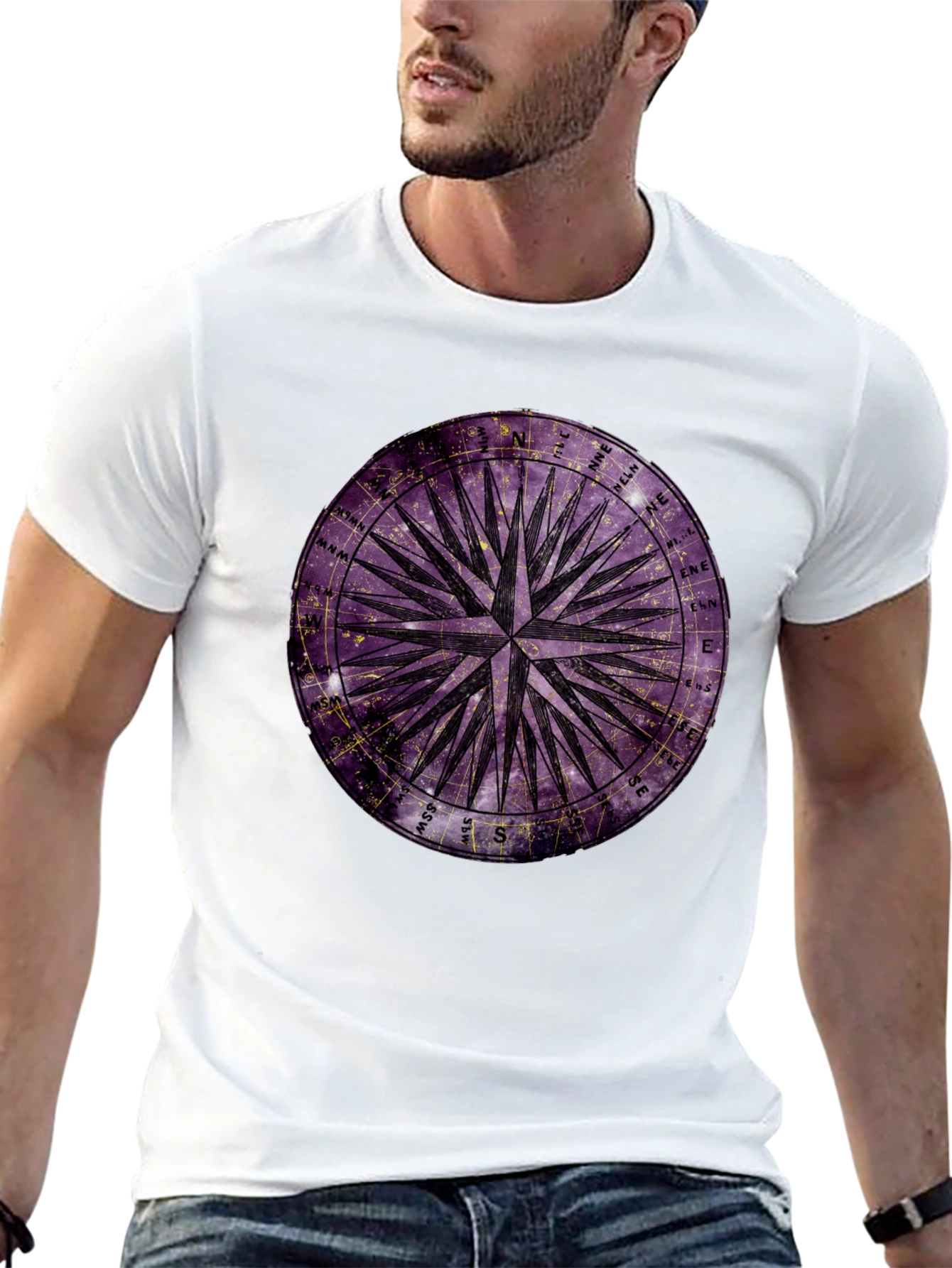 Celestial Compass Graphic Tee