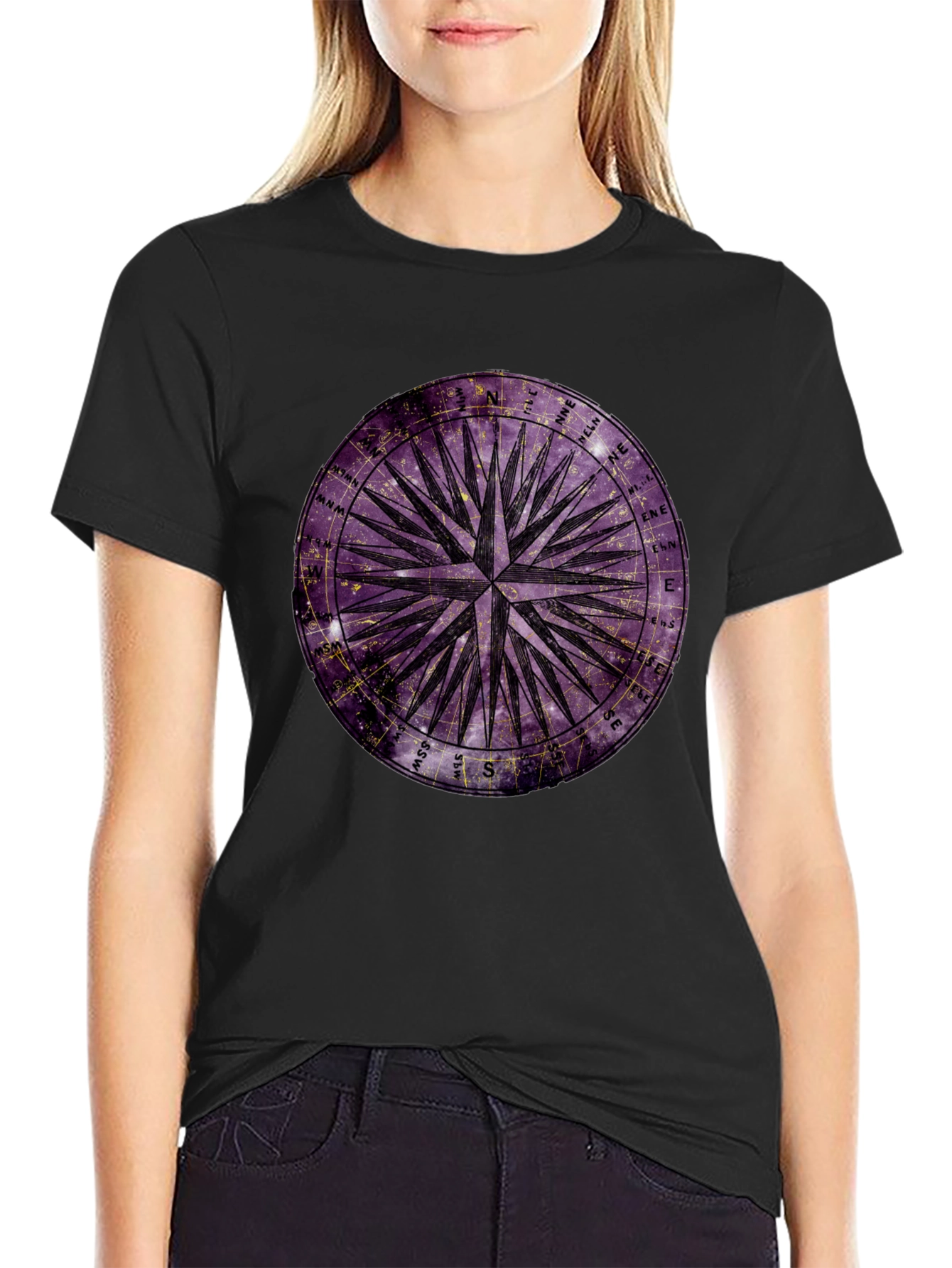 Celestial Compass Graphic Tee