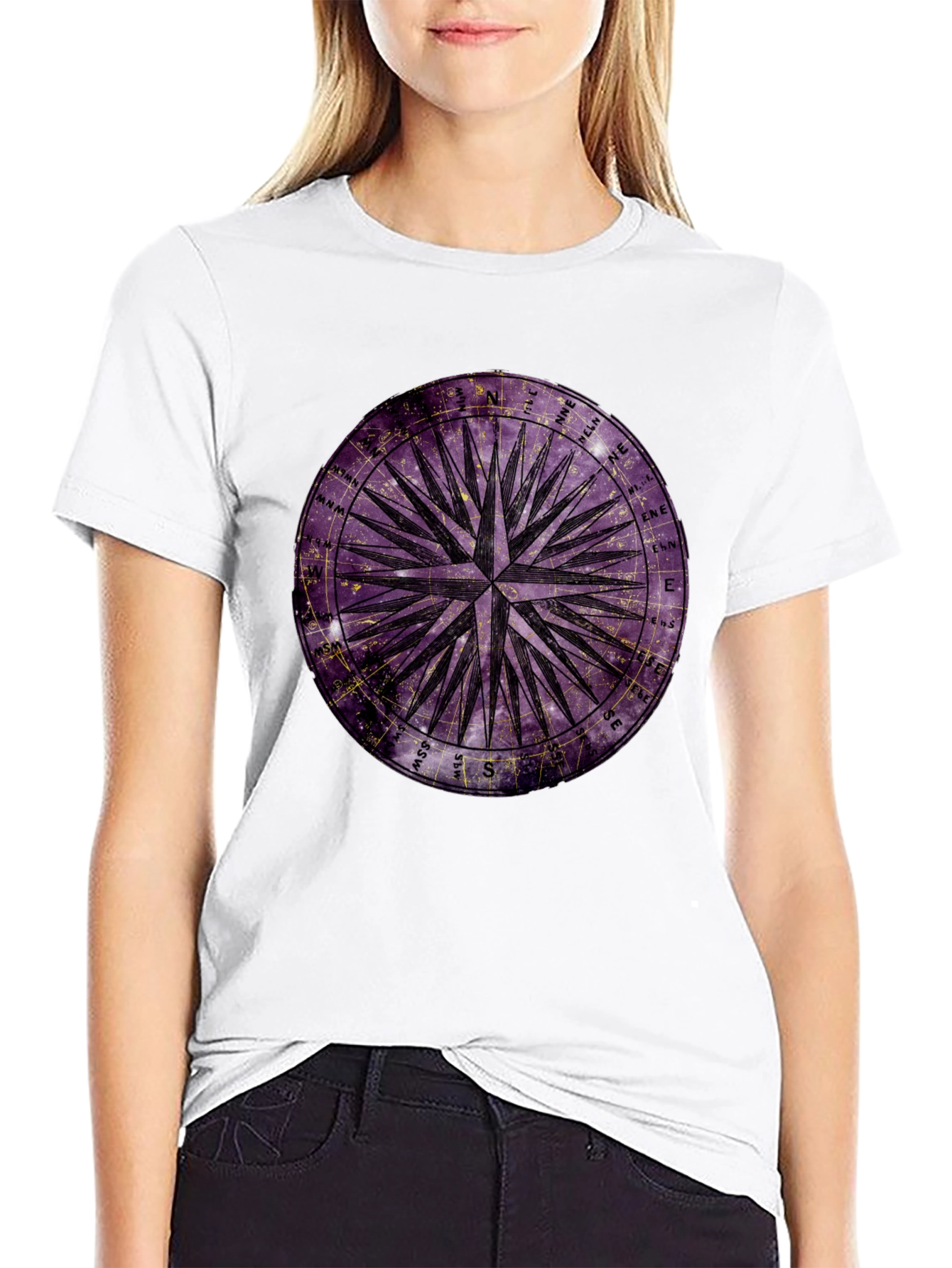 Celestial Compass Graphic Tee